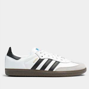 Classic Adidas Sambas-White/Black